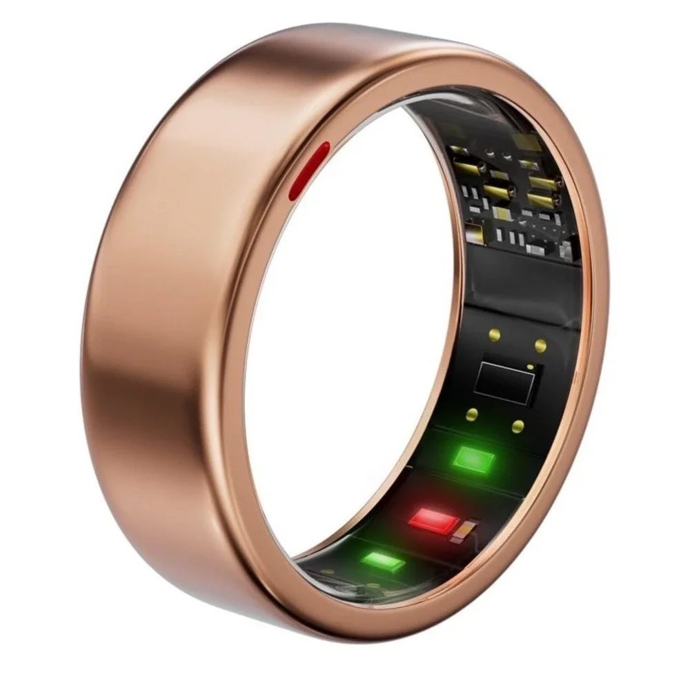 Smart Ring for Women Men- Sleep/Fitness/Stress/Heart Rate Tracker- Menstrual Rec